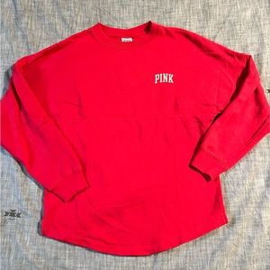 PINK oversized crewneck